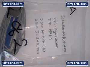 SCHALTBEREICH/CONTACTARE KSR-MAGNETSCHALLER MRS 9 230VAC 230VDC 10VA 5W – actual item, photo 3 of 4