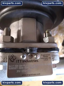 ITT 2-1-F-428-X28-P1 Pneumatic Diaphragm Valve – actual item, photo 2 of 3