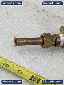 Apollo Brass Ball Valve Yellow Handle – actual item, photo 4 of 6