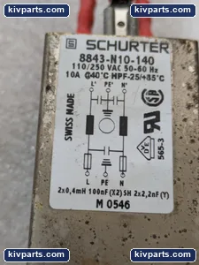 Schurter 8843-N10-140 IEC Power Entry Module – actual item, photo 6 of 7