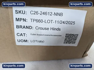 Crouse-Hinds TP660 Outlet – actual item, photo 2 of 10