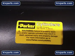 Parker 01672760 Tandem Pneumatic Air Cylinder – actual item, photo 3 of 5