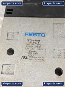 Festo CPE24-M1H-3GLS-3/8 163169 Pneumatic Solenoid Valve – actual item, photo 2 of 6