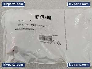 Eaton M22-DP-R-X Mushroom Pushbutton – actual item, photo 2 of 4