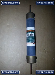 Reliance Electric KOS-100 Class K5 One Time Fuse – actual item, photo 2 of 3