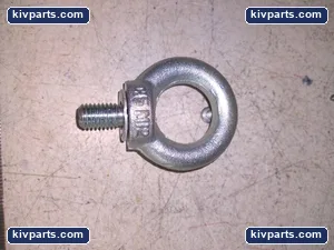 Metal Lifting Eye Bolt M12 Thread Galvanized Steel Hoist Ring Rigging Hardware – actual item, photo 2 of 3