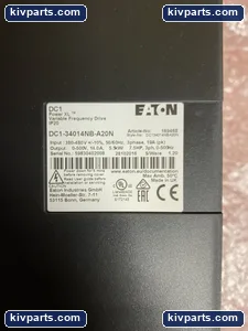 Eaton DC1-34014NB-A20N PowerXL Variable Frequency Drive – actual item, photo 4 of 7