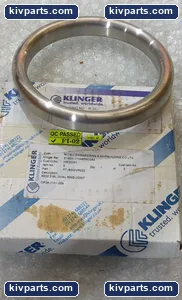 KLI FF-137 Oval Ring Type Joint RTJ Gasket – actual item, photo 3 of 4
