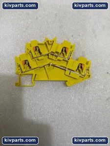 Phoenix Contact 1037089 YE Double Level Terminal Block – actual item, photo 4 of 8