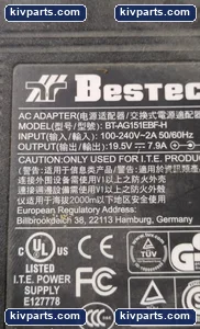 UTRUt BT-AG151EBF-H Bestec AC Adapter – actual item, photo 3 of 5