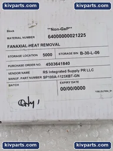 Dayton 6KD75 AC Axial Fan – actual item, photo 2 of 6