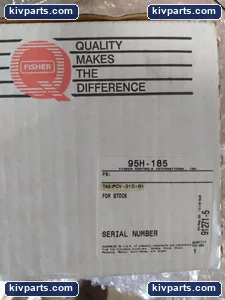 Fisher 95H-185 Steel Industrial Control Valve – actual item, photo 2 of 6