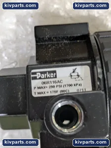 Parker 06R116AC Regulator – actual item, photo 5 of 8