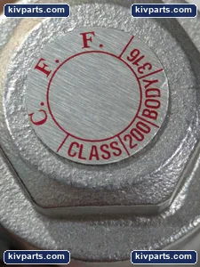 CF8M Steel Swing Check Valve – actual item, photo 4 of 5