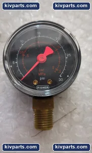 Fisher 11B8580X062 Pressure Gauge – actual item, photo 3 of 4
