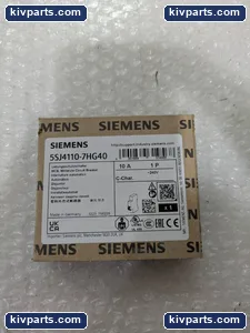 Siemens 5SJ4110-7HG40 Miniature Circuit Breaker – actual item, photo 4 of 5