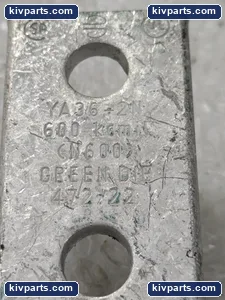 Burndy 3/6-2N Green Lug – actual item, photo 2 of 5