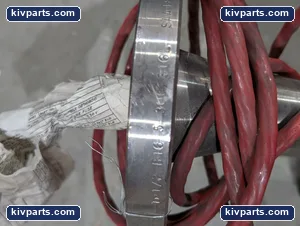 Exac EX 1200 Coriolis Mass Flow Sensor 1-1/2" ANSI 300# Flange 316L Stainless – actual item, photo 2 of 7