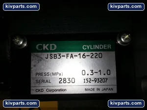 CKD JSB3-FA-16-220 Pneumatic Brake Cylinder – actual item, photo 3 of 4