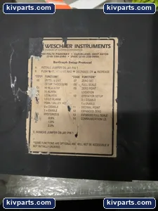 Weschler BG252 Bar Graph Panel – actual item, photo 5 of 5