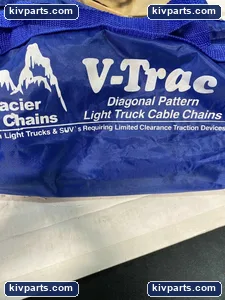Glacier Cable Tire Snow Chains Light – actual item, photo 5 of 8