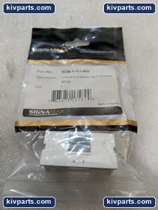 Signamax SCM-1-KU-WH Keystone Jack Module – actual item, photo 3 of 8