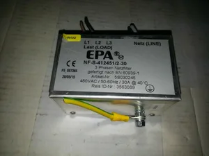 EPA NF-S-412451/2-30 Mains Filter