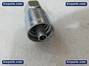 Parker 1CA43-12-6 Hydraulic Crimp Hose Fitting – actual item, photo 8 of 9