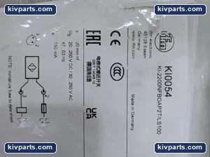 ifm KI0054 Capacitive Proximity Sensor – actual item, photo 3 of 4