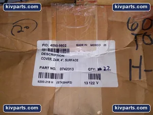 Simplex 0742313 4090-9802 ZAM Surface Cover – actual item, photo 2 of 3