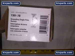 Cooper 1301-7B Wiring Devices Switch – actual item, photo 5 of 6