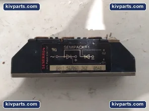 Semikron SKKT56/06G Semipack 1 Dual Thyristor Module – actual item, photo 2 of 3