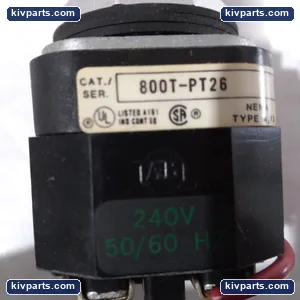 Allen-Bradley 800T-PT26 Push to Test Pilot Light – actual item, photo 2 of 7