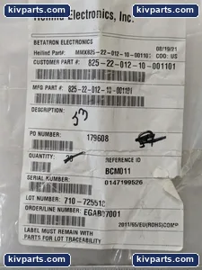 Mill-max 825-22-012-10-001101 Connector – actual item, photo 3 of 4