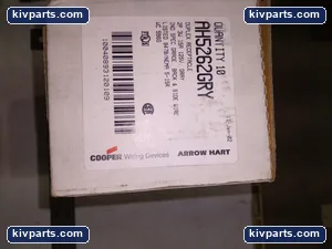 Cooper AH5262GRY Gray Duplex Receptacles – actual item, photo 5 of 6