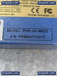 PHR-68-M025 Camera Link Fiber Adapter Camera – actual item, photo 5 of 6