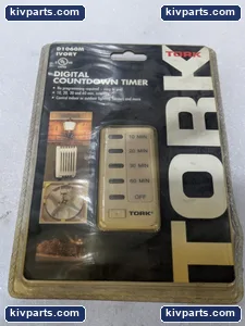 Tork D1060M Ivory Digital Countdown Timer – actual item, photo 4 of 5