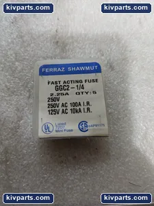 Mersen GGC2-1/4 Acting Fuse – actual item, photo 4 of 5