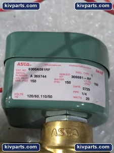 ASCO 8300A081RF Brass Solenoid Valve – actual item, photo 4 of 5