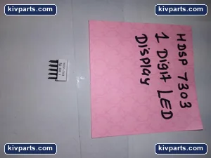 HDSP 7303 1 DIGIT LED DISPLAY HP 606 F – actual item, photo 2 of 3