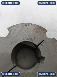 Taper-Lock 2517 1-3/8 Bore Bushing Keyed Tapered Steel Pulley Sprocket Sheave – actual item, photo 6 of 9