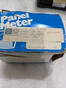 General Electric Type 2543 Analog Panel Meter