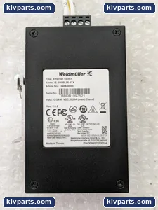 Weidmuller IE-SW-BL05-5TX Industrial Ethernet Switch – actual item, photo 2 of 8