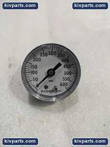 Ashcroft PSI 0-600 Pressure Gauge – actual item, photo 2 of 5