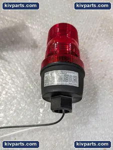 Grainger 2ERP6 Red Strobe Warning Light – actual item, photo 3 of 6