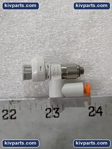 SMC AS1301F-M5 Meter-Out Pneumatic Flow Valve – actual item, photo 3 of 9