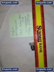 Swagelok 316 End Cap SS Compression Tube – actual item, photo 4 of 7