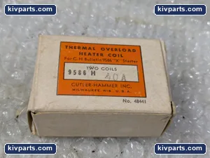 Cutler-Hammer 9586H40A Thermal Overload Heater Coil – actual item, photo 2 of 4