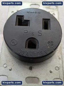 Pass & Seymour NEMA 5-30 Receptacle Outlet – actual item, photo 8 of 11
