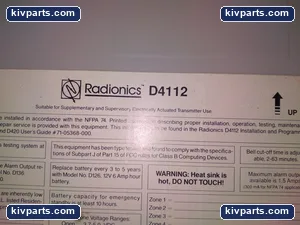 D4112 Control Panel Metal Enclosure – actual item, photo 2 of 5